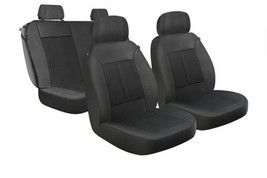 Dickies 43645NWDI Black 3pc Padded Vegan Leather Peterson Front Rear Sea... - $106.14 CAD