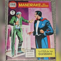 1 Rare VHTF Mandrake The Magician 3 MX 1966 Mexico&#39;s 1st App Key Foreign Variant - £72.33 GBP