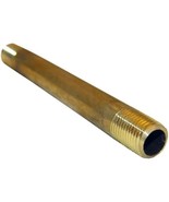 LASCO 17-9367 1/4-Inch by 5-Inch Yellow Brass Pipe Nipple - $28.73 CAD