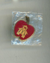 McDonalds Employee Pin ~ Teacher Schoolhouse Apple - £7.95 GBP