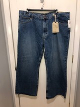 NWT U.S. Polo Assn. Mens 48X30 Classic Fit Regular RIse Boot Cut Blue Jeans - $14.84