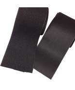 BLACK Sew On Hook and Loop Set fastener tape ~ 6&quot; x 5 Yards SHIPS FROM t... - £26.72 GBP