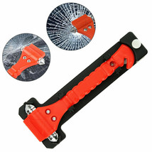 Car Emergency Safety Glass Breaker Seat Belt Cutter &amp; Hammer Window Brea... - £14.14 GBP