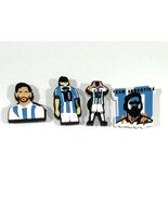 LOT OF (4) LIONEL MESSI ARGENTINA #10 JIBBIT CROC SHOE CHARMS SLIDE SANDALS - $10.77