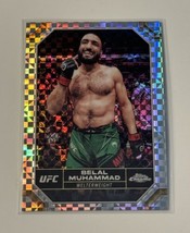 Belal Muhammad 2024 Topps Chrome UFC - Prism Refractor - Featherweight Card #24* - £4.65 GBP