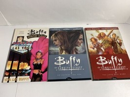 Buffy The Vampire Slayer 3 Graphic Novel Lot Joss Whedon Sarah Michelle ... - $28.08
