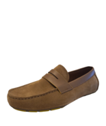 Alfani Mens Tuck Suede Drivers Loafers Suede Tan 10.5M - $68.38