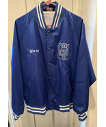 Vintage SPORTSMASTER Jacket Snap Blue Size XXL Atlantic City PBA Local 2... - £34.74 GBP