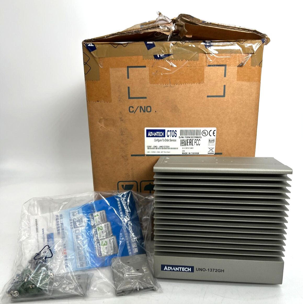 NEW Advantech UNO-1372G DIN-Rail Embedded Automation Controller Computer - $989.99
