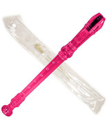 Paititi Pink Recorder 8 Holes Soprano Recorder Pink ABS Plastic Baroque ... - $12.33 CAD