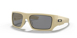 Oakley SI Industrial Det Cord Sunglasses OO9253-1661 Desert Tan W/ Grey Lens - $118.79