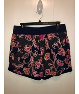 NEW Lands End Floral Womens SZ 8 5&quot; Quick Dry Swim Shorts with Panty Ret... - £14.04 GBP