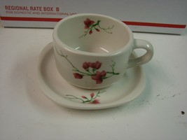 Syracuse Trend Berkeley 1 Cup &amp; 1 Saucer Set Fred Harvey Santa Fe Railroad - £18.20 GBP