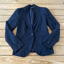 Zara Basic Women’s Blazer suit jacket size 2 Black P6 - £19.46 GBP