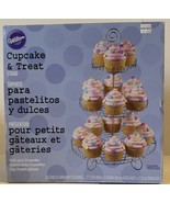 Wilton Cupcakes Treat Stand Holds 24 3 Tier Serving Dessert Cakes Cookie... - $12.00