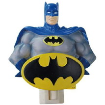 DC Comics Batman Bat Chest Belt Logo 4&quot; Resin Figure Nightlight NEW UNUSED - £12.93 GBP