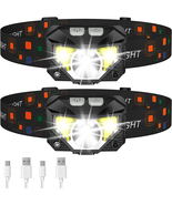 Headlamp Flashlight, Lumen Ultra-Light Bright LED Rechargeable Headlight... - $393.36 MXN