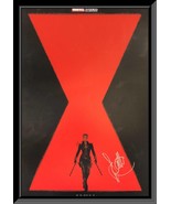 Black Widow Scarlett Johansson signed movie poster - £589.97 GBP
