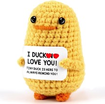Inspirational Crochet Positive Duck Funny Romantic Couple Birthday for  - $377.37 MXN