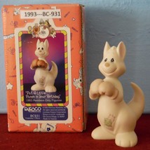 Kangaroo Figurine Put a Little Punch in Your Birthday Precious Moments BC931 - £10.18 GBP