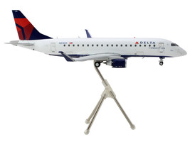 Embraer ERJ-175 Commercial Aircraft &quot;Delta Connection&quot; White with Blue and Red T - £94.75 GBP