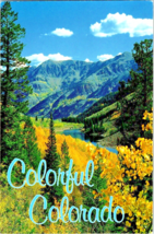 Postcard Colorado Colorful Aspen Trees Maroon Lake Crater Lake Trail 6 x 4 Ins. - £3.89 GBP