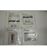 Lot of 4 Imaginating Kits for Clothing &quot;Golf Theme&quot; Patterns Baste Waste... - $139.74 MXN