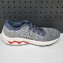 Mizuno Wave Inspire 17 Waveknit Gray Running Shoes Womens Size 9 - £20.23 GBP