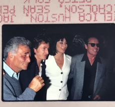 1995 Anjelica Huston Jack Nicholson Sean Penn Falk Celebrity Transparency Slide - £9.82 GBP