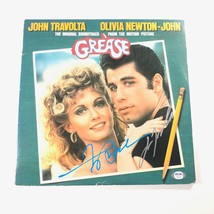 John Travolta &amp; Frankie Avalon signed Grease Soundtrack Vinyl PSA/DNA Al... - £398.22 GBP