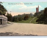 Eden Park Water Tower Cincinnati Ohio OH  DB Postcard O1 - £2.32 GBP