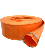 3&quot; 2&quot; 100ft 50ft Discharge Backwash Transfer Lay Flat Water Hose Pool Ir... - £27.94 GBP+