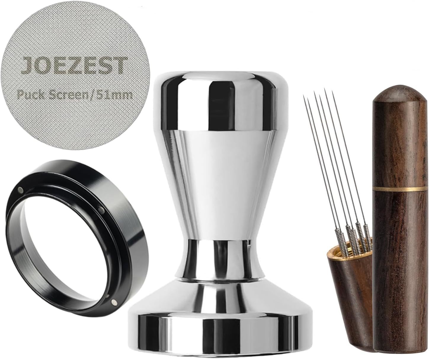 51Mm Espresso Tamper Espresso Accessories Kit: Espresso Tamper Set, Coffee - $39.99