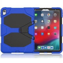 Heavy Duty Shockproof Durable Case Cover w/Kickstand BLUE for iPad Pro 1... - $13.06