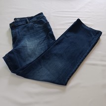 Lee 1WMBEW7 Regular Fit Bootcut Women's Blue Denim Jeans Sz 22W M Measured 42×31 image 2
