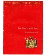 New York State Theater 1965 Carousel John Raitt Jerry Orbach Eileen Chri... - £13.96 GBP