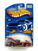 Hot Wheels 2001 Power Rocket Car 1:64  NO.207 Mattel Red - £7.74 GBP