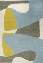 Custom Carpet, Soft Wool Rug, Silk Rug, Hallway Shiny Wool Minimalist Tufted  - £288.45 GBP+