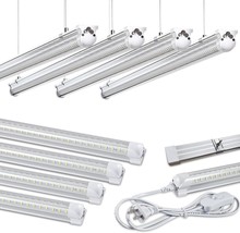 Connectable 4Ft Led Tube Lights For Warehouse, Workshop,, Plug And Play. - £94.20 GBP