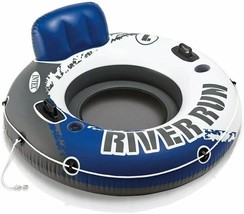 Intex River Run I Outdoor Inflatable Water Tube Lounge Float 53 inch New - £70.33 GBP