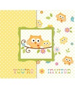 Happi Tree Invitations with Envelopes 8 ct Baby Shower - £3.91 GBP