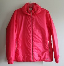 Nike Women`s Jacket XL Pink Zipper Lightweight Thermal Insulation New - $79.99