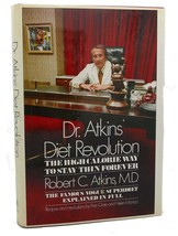 Robert C. Atkins Dr. Atkins Diet Revolution The High Calorie Way To Stay Thin F - £63.49 GBP