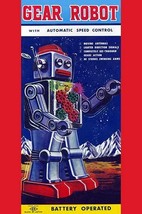 Gear Robot - Art Print - £17.57 GBP+