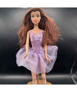 Disney Princess Mattel Doll Blonde Purple Dress Tall 11“ Inches - $4.04 CAD