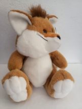 Vintage Goffa Red Fox Plush Stuffed Animal Tan White Sitting 11&quot; - $34.63
