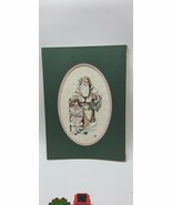 Vintage 1987 Leisure Arts Primitive Nativity Santa Claus Cross Stitch CO... - $967.38 MXN