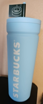 2024 Starbucks SS Cold Tumbler Baby Blue Venti Summer EARLY RELEASE *NEW... - £36.22 GBP