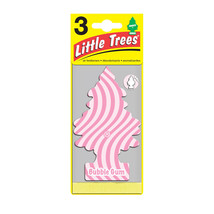 Bubble Gum Scent Scented Little Trees Hanging Air Freshener 3-Pack - £3.95 GBP