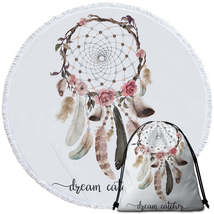 Classic Dream Catcher Round Beach Towel - $14.90+